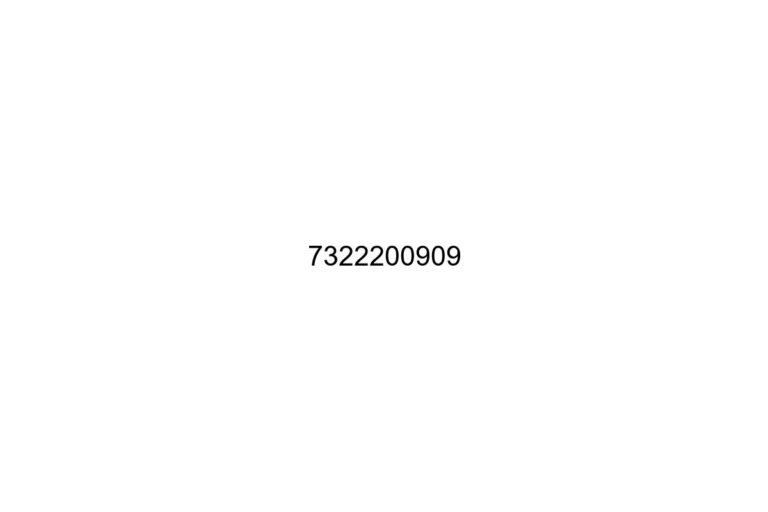 7322200909