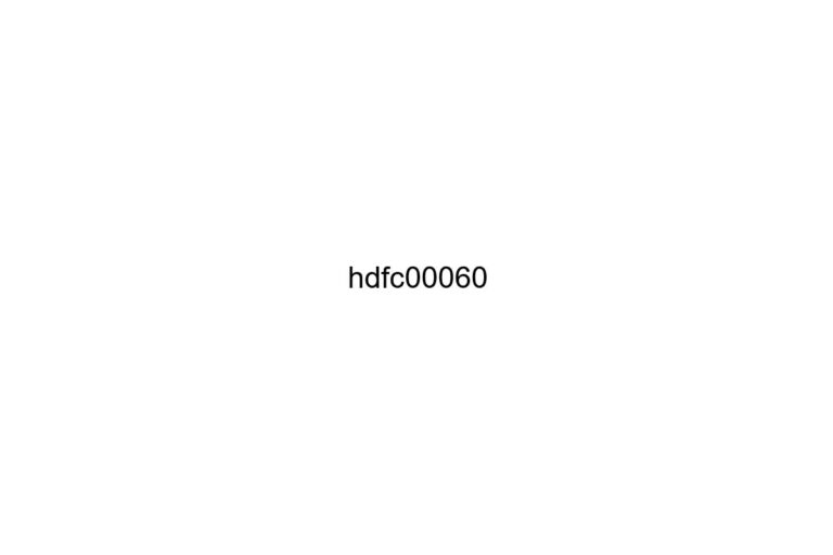 hdfc00060