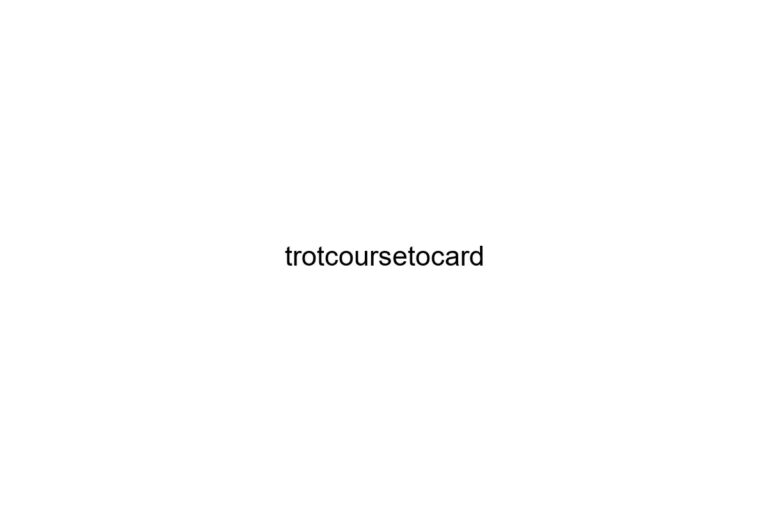 trotcoursetocard