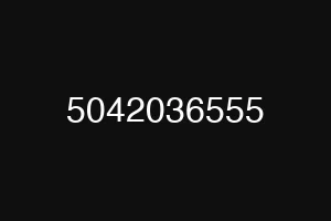 5042036555