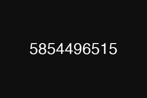 5854496515