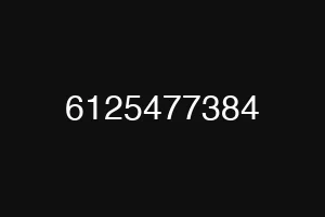 6125477384
