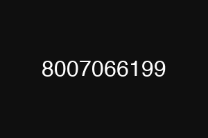 8007066199