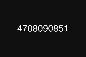 4708090851