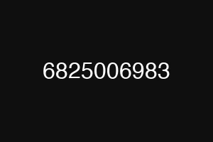6825006983