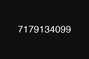 7179134099